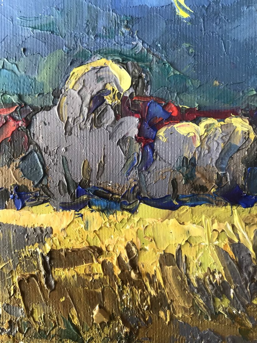 Oil painting At noon Kalenyuk Alex - 5