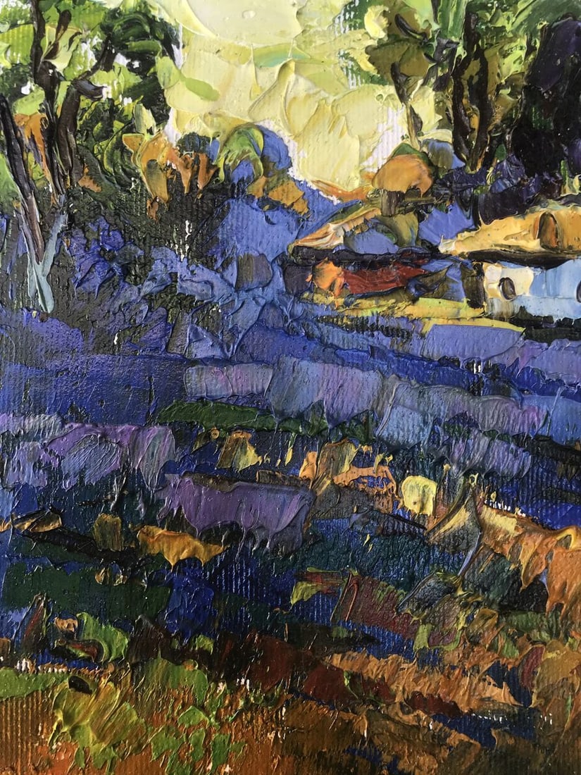 Oil painting Cold evening Kalenyuk Alex - 7