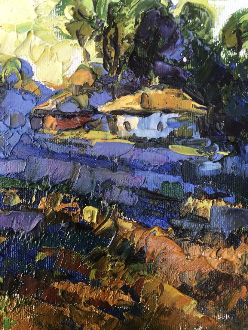 Oil painting Cold evening Kalenyuk Alex - 9