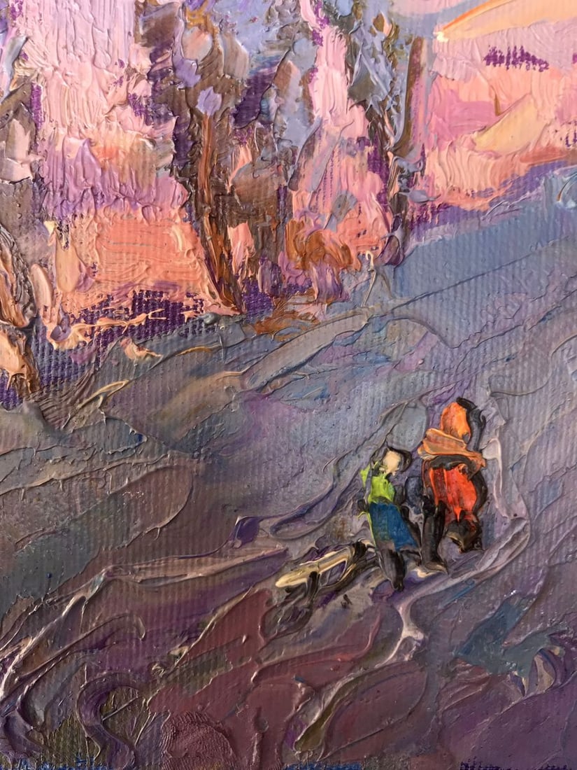 Oil painting Until late Kalenyuk Alex - 7