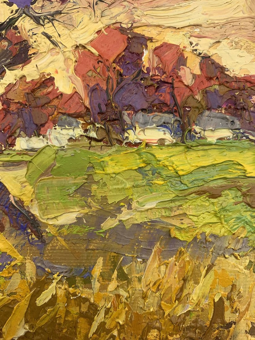 Oil painting Warm evening Kalenyuk Oksana - 10