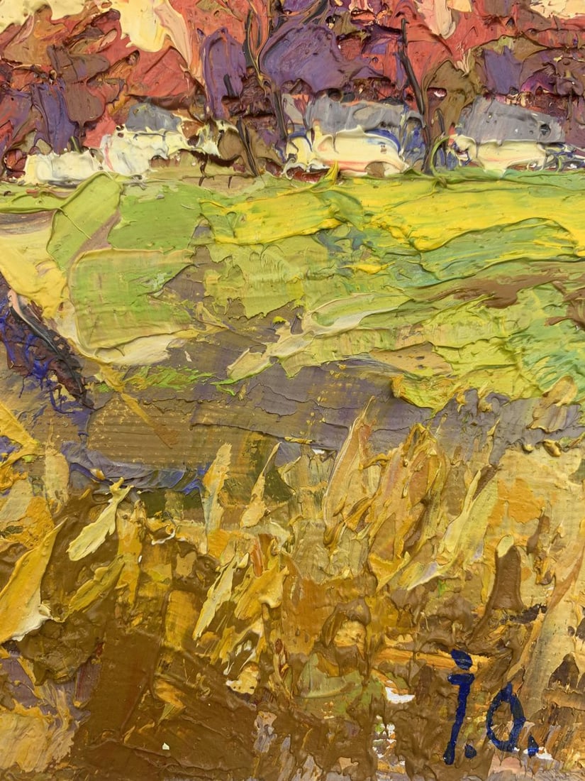 Oil painting Warm evening Kalenyuk Oksana - 11