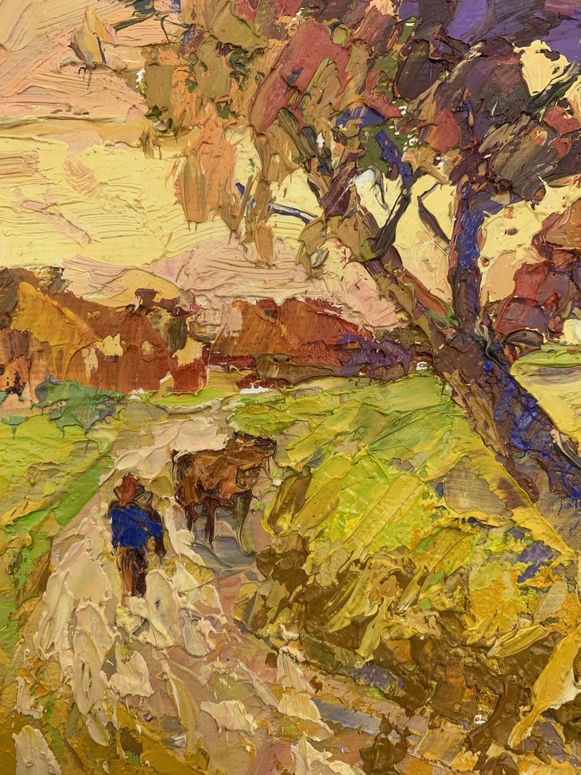 Oil painting Warm evening Kalenyuk Oksana - 4