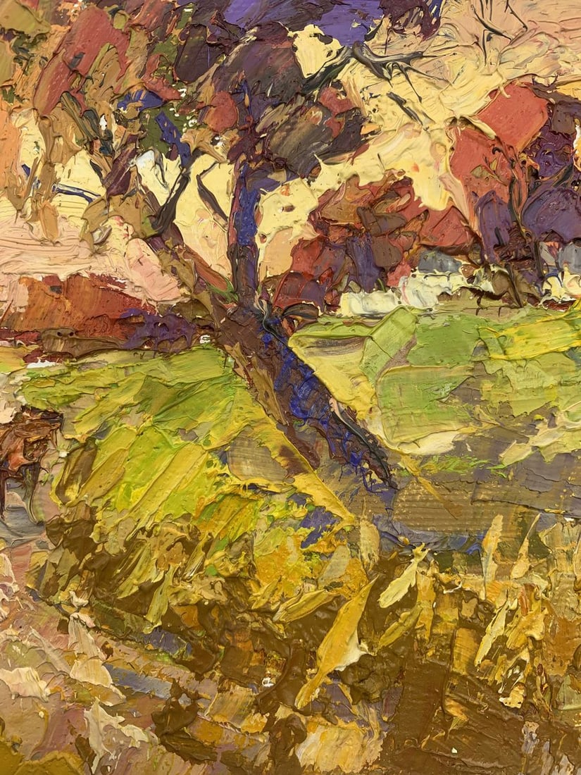 Oil painting Warm evening Kalenyuk Oksana - 6