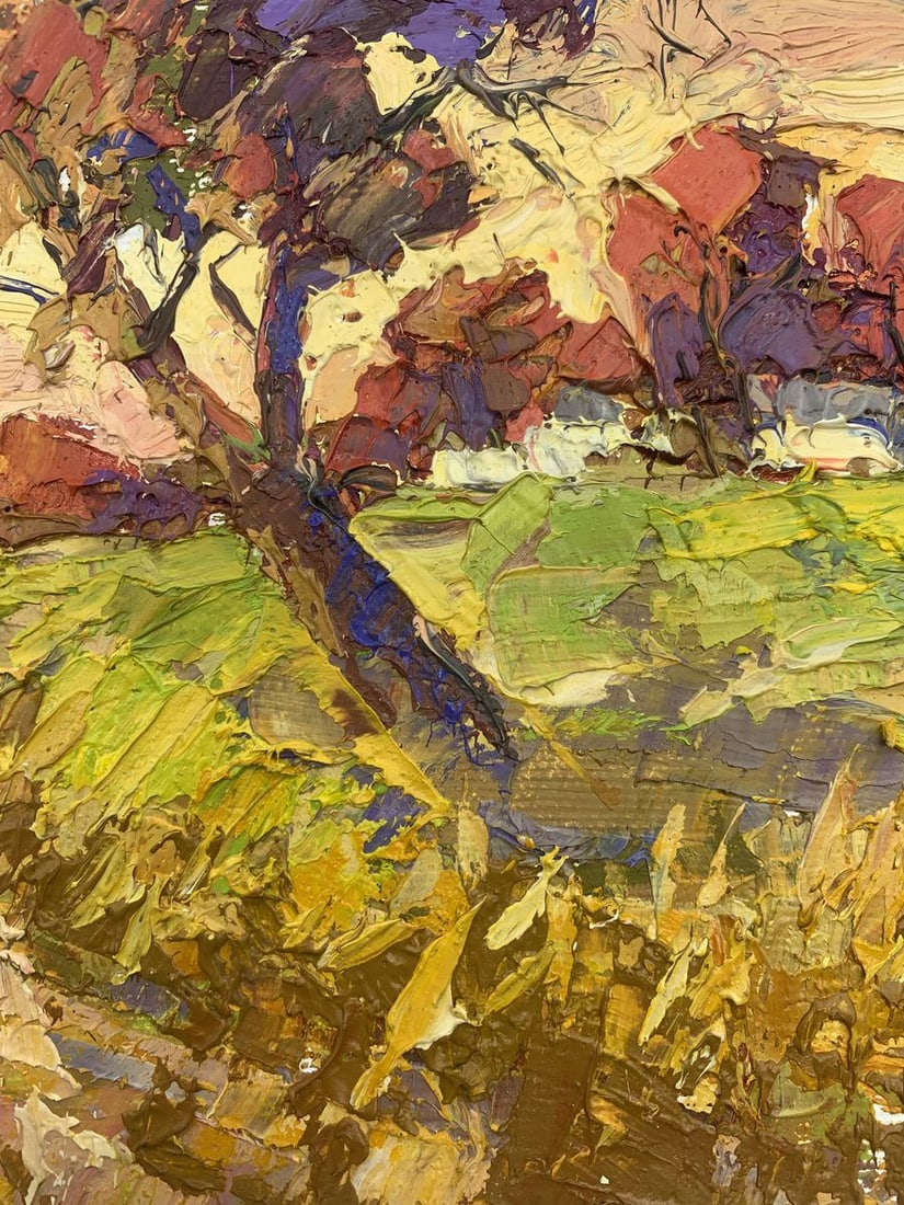 Oil painting Warm evening Kalenyuk Oksana - 7