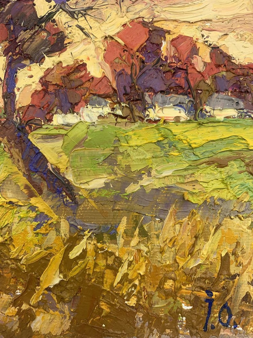 Oil painting Warm evening Kalenyuk Oksana - 9