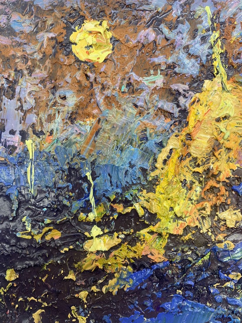 Oil painting Night Kalenyuk Oksana - 4