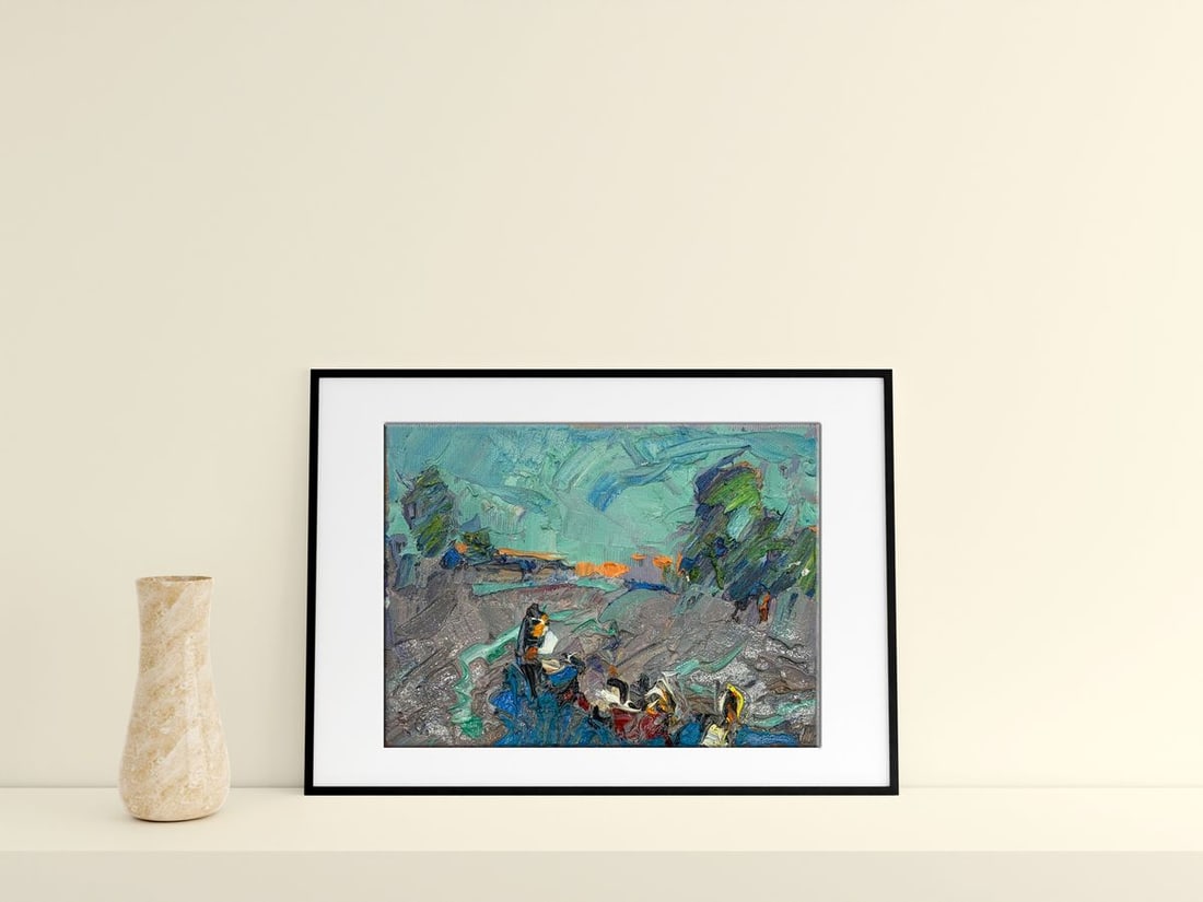 Oil painting Night Kalenyuk Alex - 2