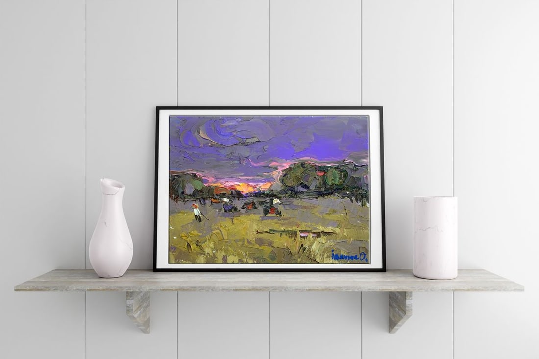 Oil painting Evening Kalenyuk Oksana - 2