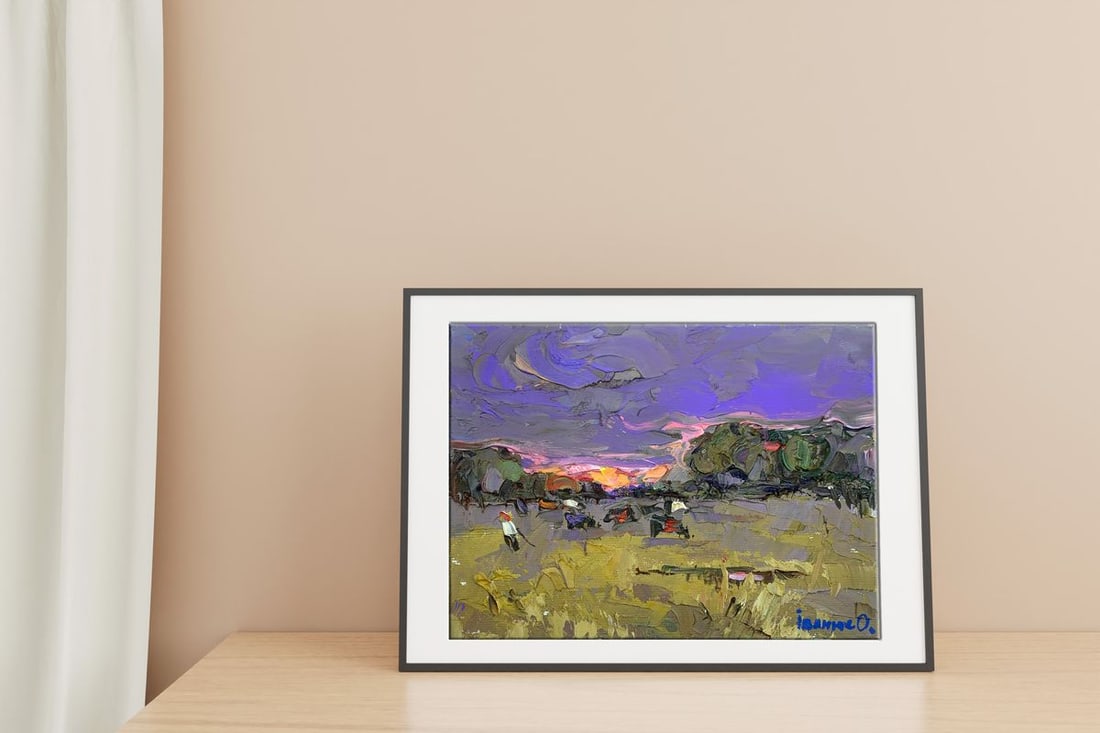 Oil painting Evening Kalenyuk Oksana - 3