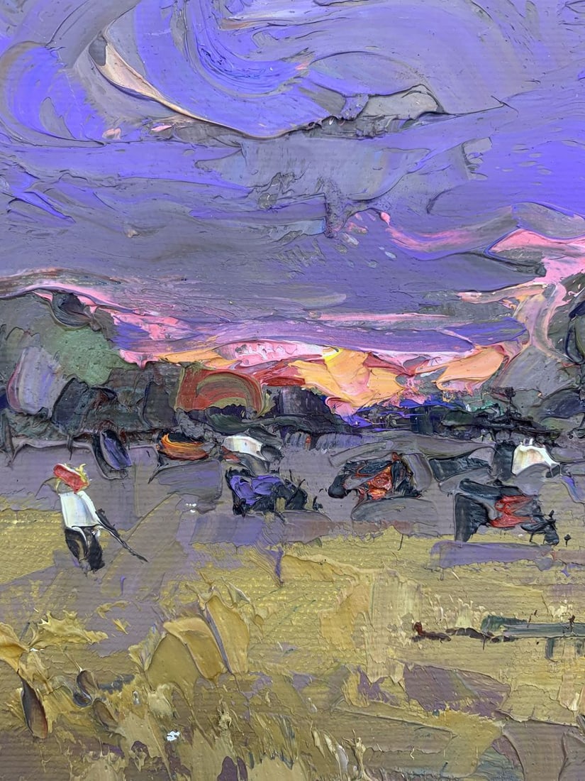 Oil painting Evening Kalenyuk Oksana - 4