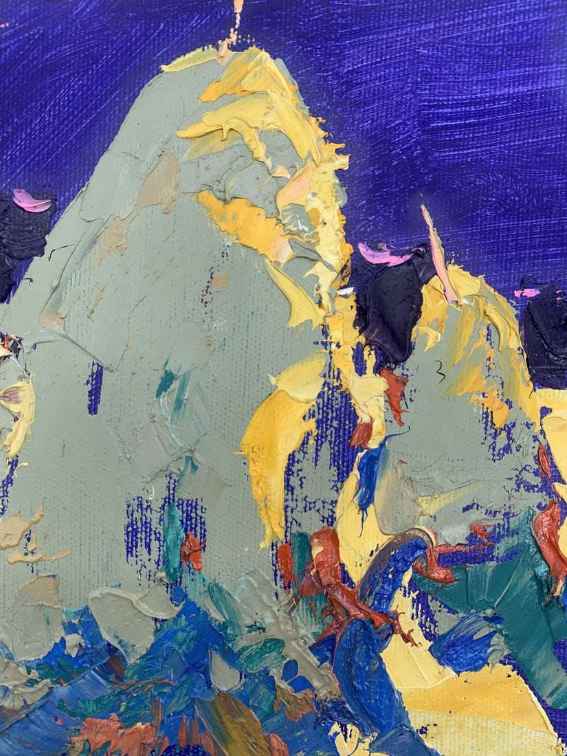 Oil painting Moonlit night Kalenyuk Alex - 4