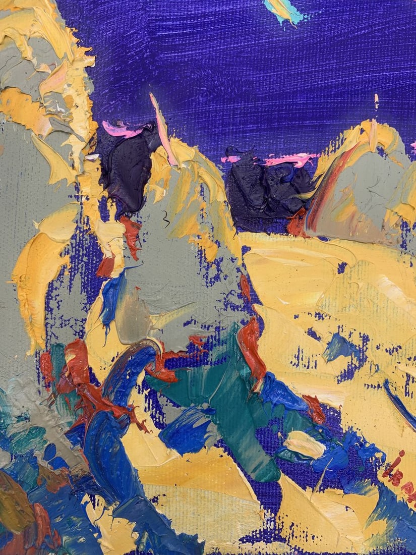 Oil painting Moonlit night Kalenyuk Alex - 7