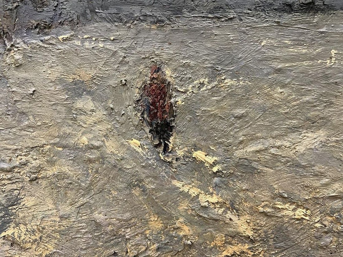 Oil painting Evening in the village Volodymyr Pashchenko - 11