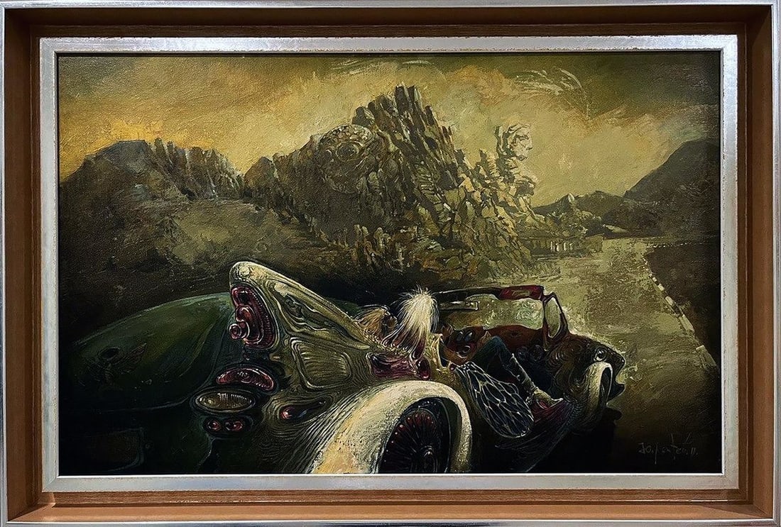 Oil painting Valley of ghosts Yuriy Laptev - 2