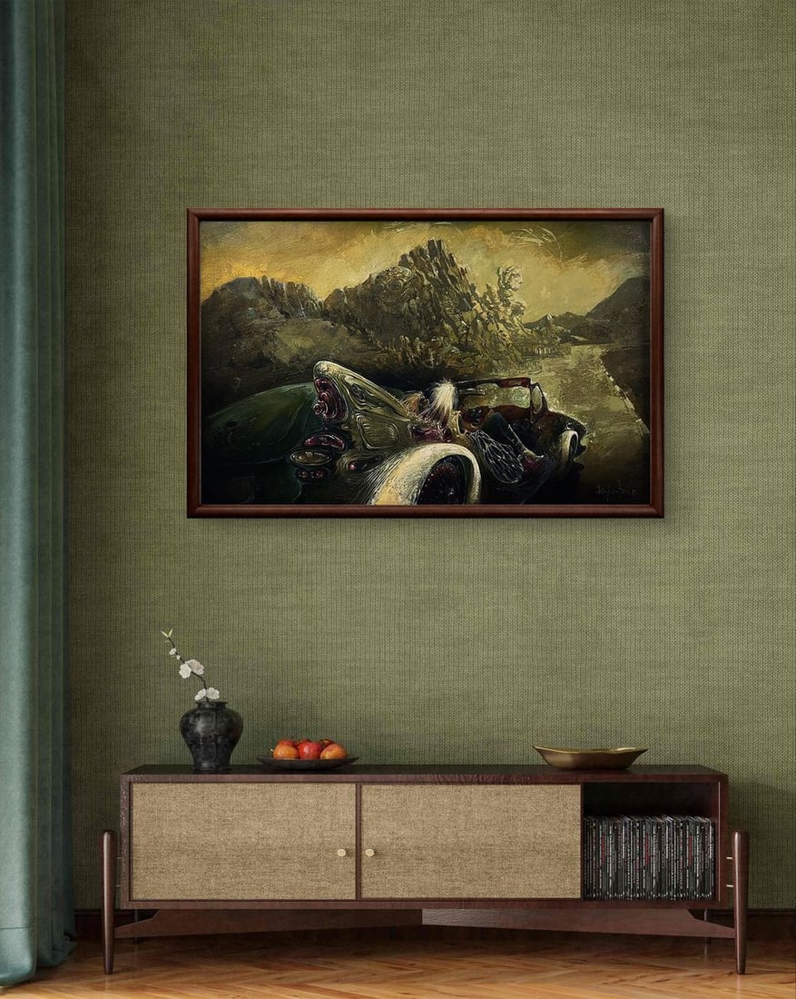 Oil painting Valley of ghosts Yuriy Laptev - 4