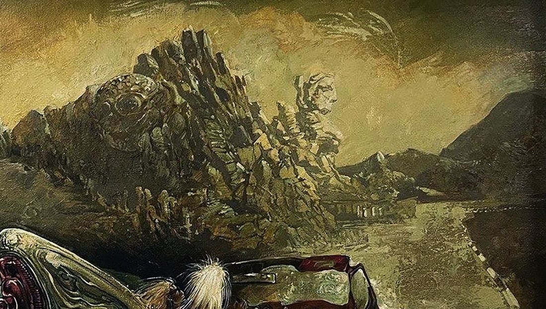 Oil painting Valley of ghosts Yuriy Laptev - 6