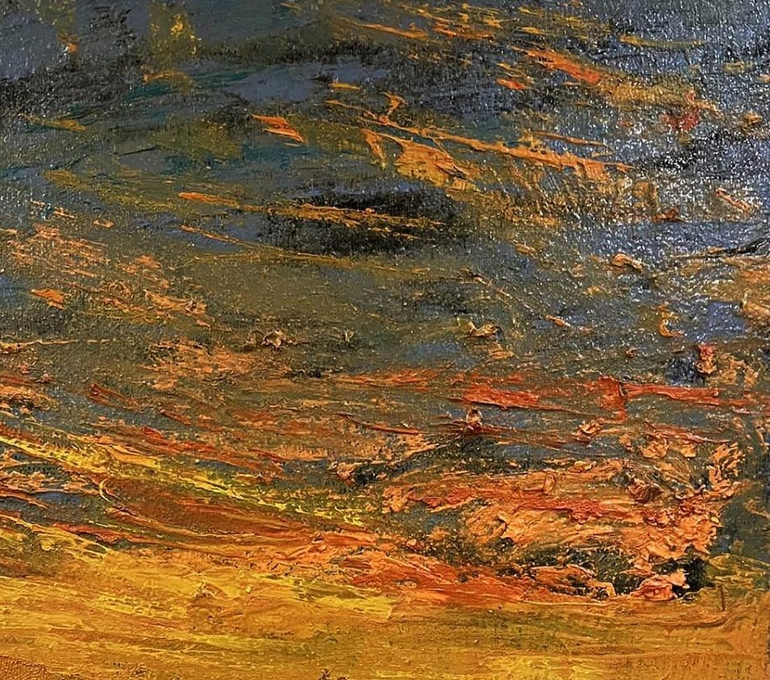 Oil painting Over the Mountains Serhiy Kovalev - 5