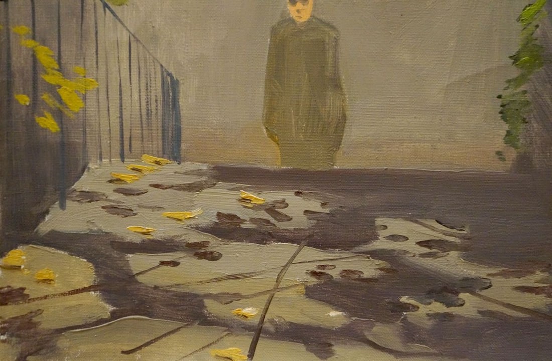 Oil painting Night park Chernikov Nikolay Vladimirovich - 2