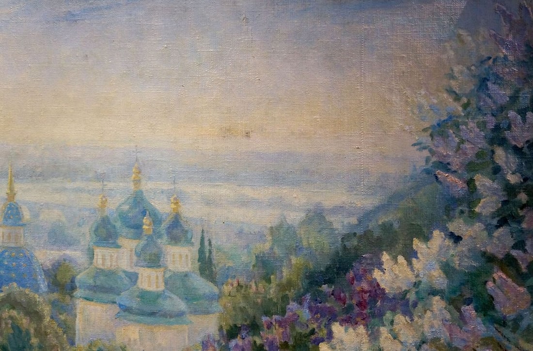 Oil painting Monastery Tytarenko Odarka Anatoliivna - 4