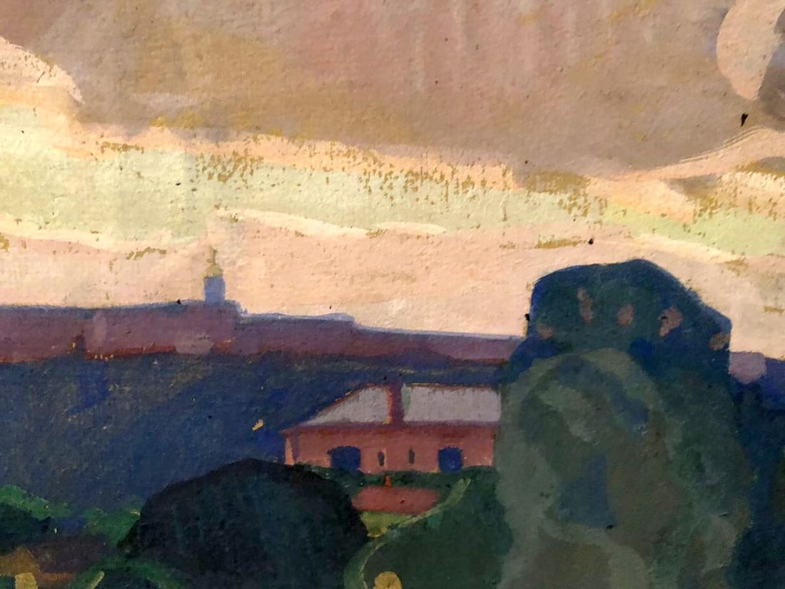 Oil painting Before the rain Khrustalenko Nikolai Alexandrovich - 2