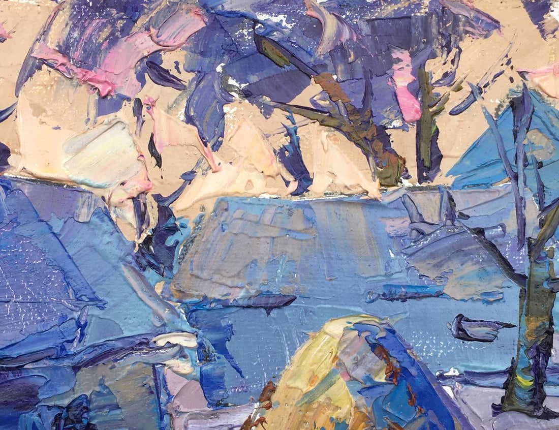 Oil painting By the evening Kalenyuk Alex - 6