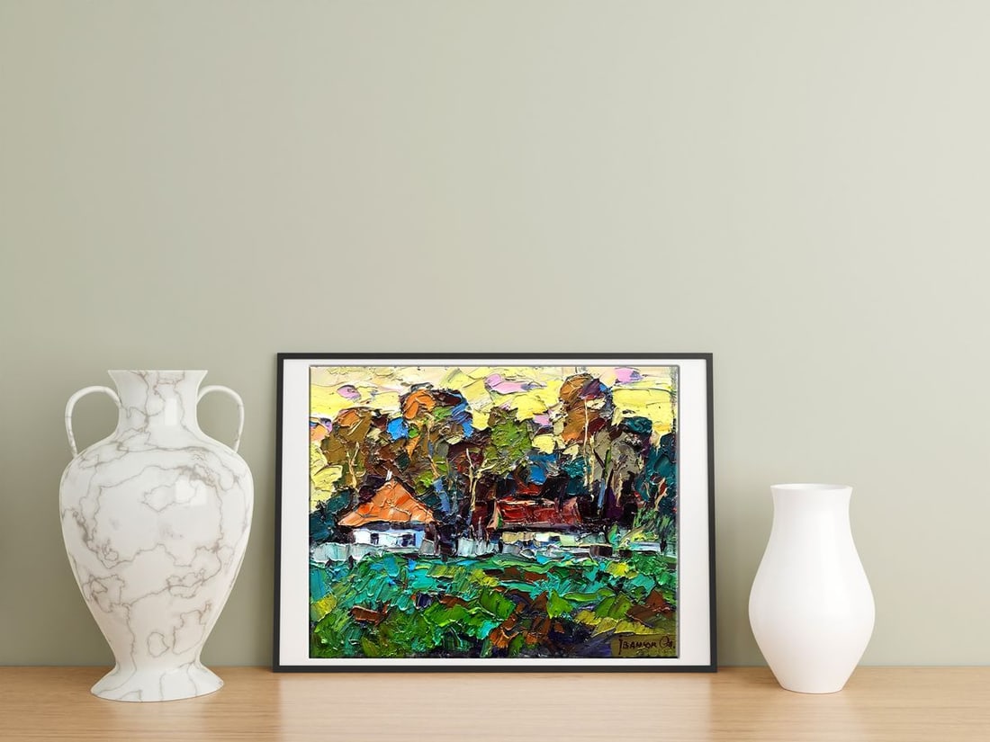 Oil painting Beginning of autumn Kalenyuk Alex - 2