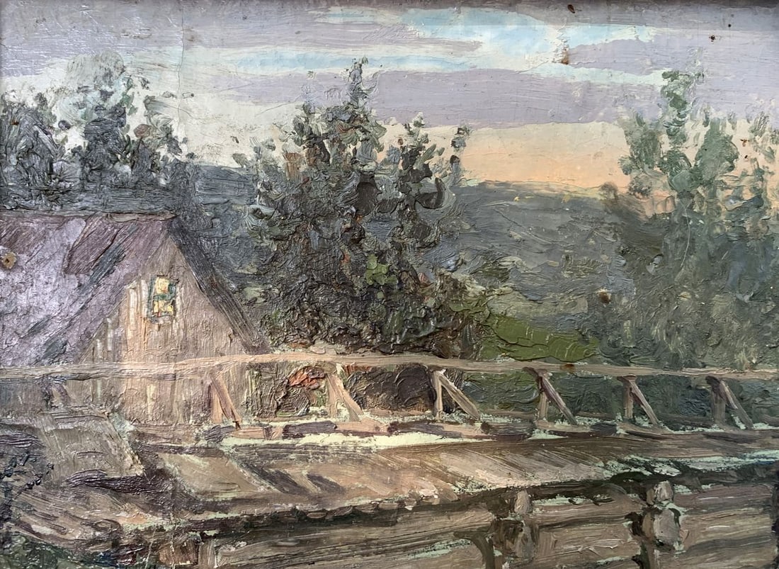 Oil painting Sunset A. Cherkas - 3