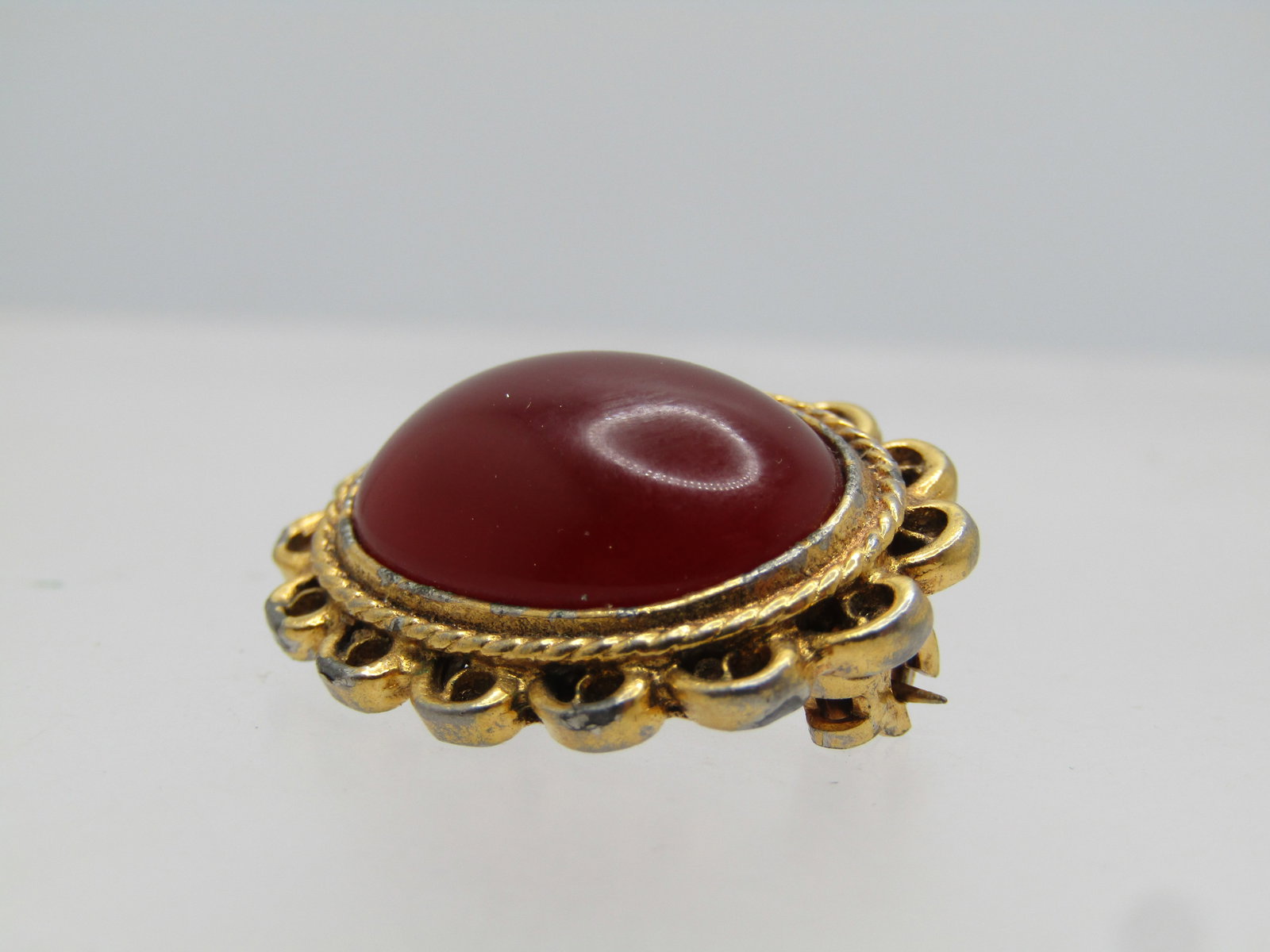 Vintage 14kt Pink Sapphire CZ Pointed Halo Ring, Sz. 8.5, 1970's-1980's - 5