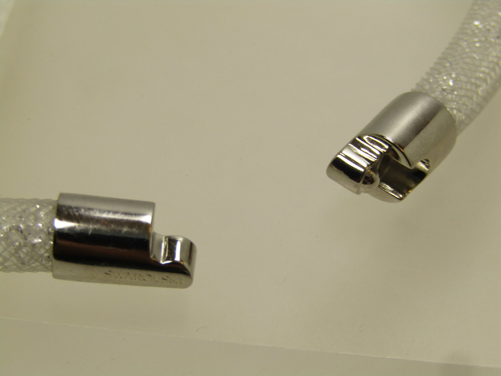 Vintage Swarovski Crystal Mesh Necklace, 16", 1990's - 7