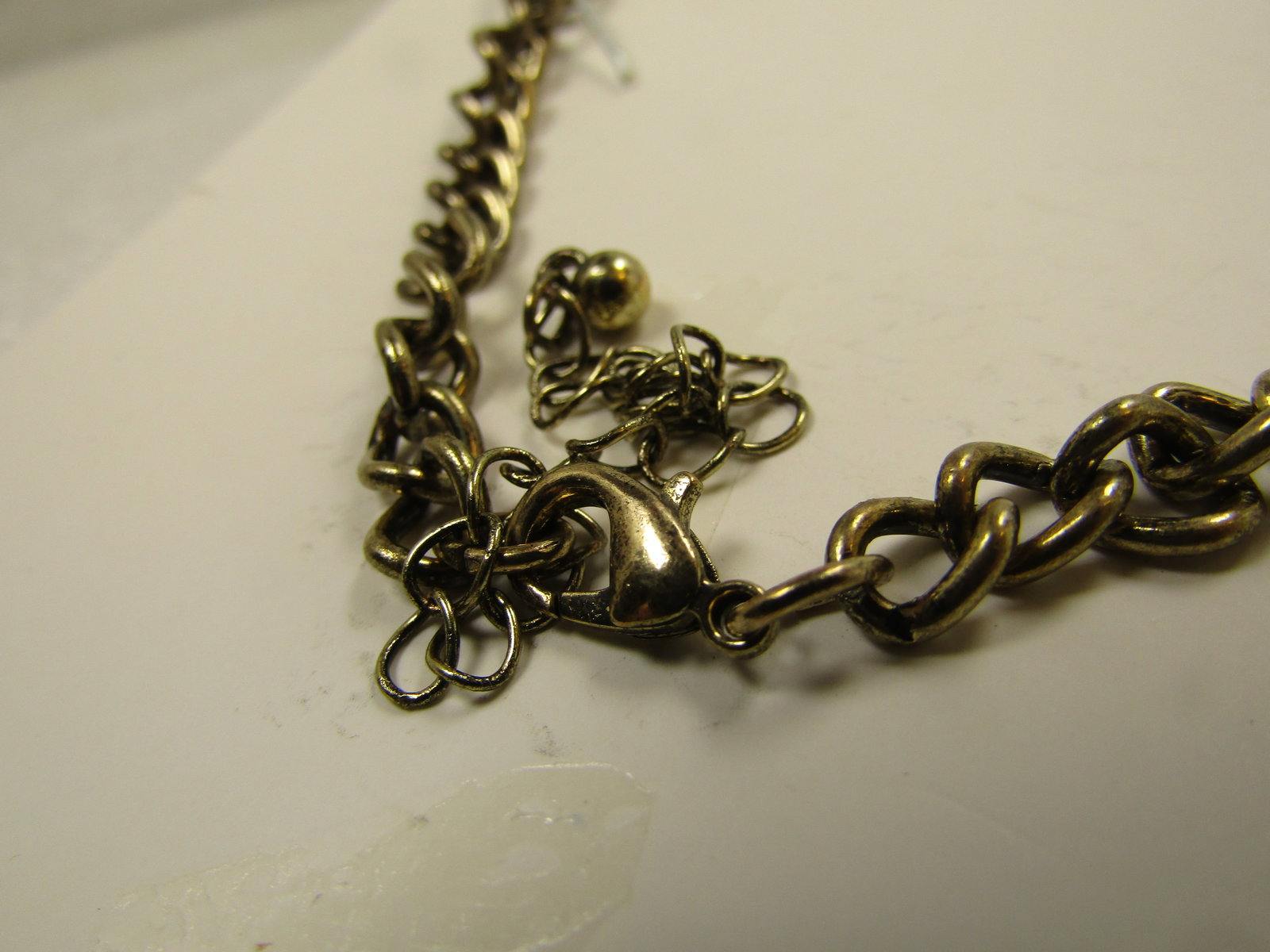 Vintage Clear Rhinestone Drop Necklace & Earrings, Pierced, 18"-21", 1980's-1990's, Statement - 7