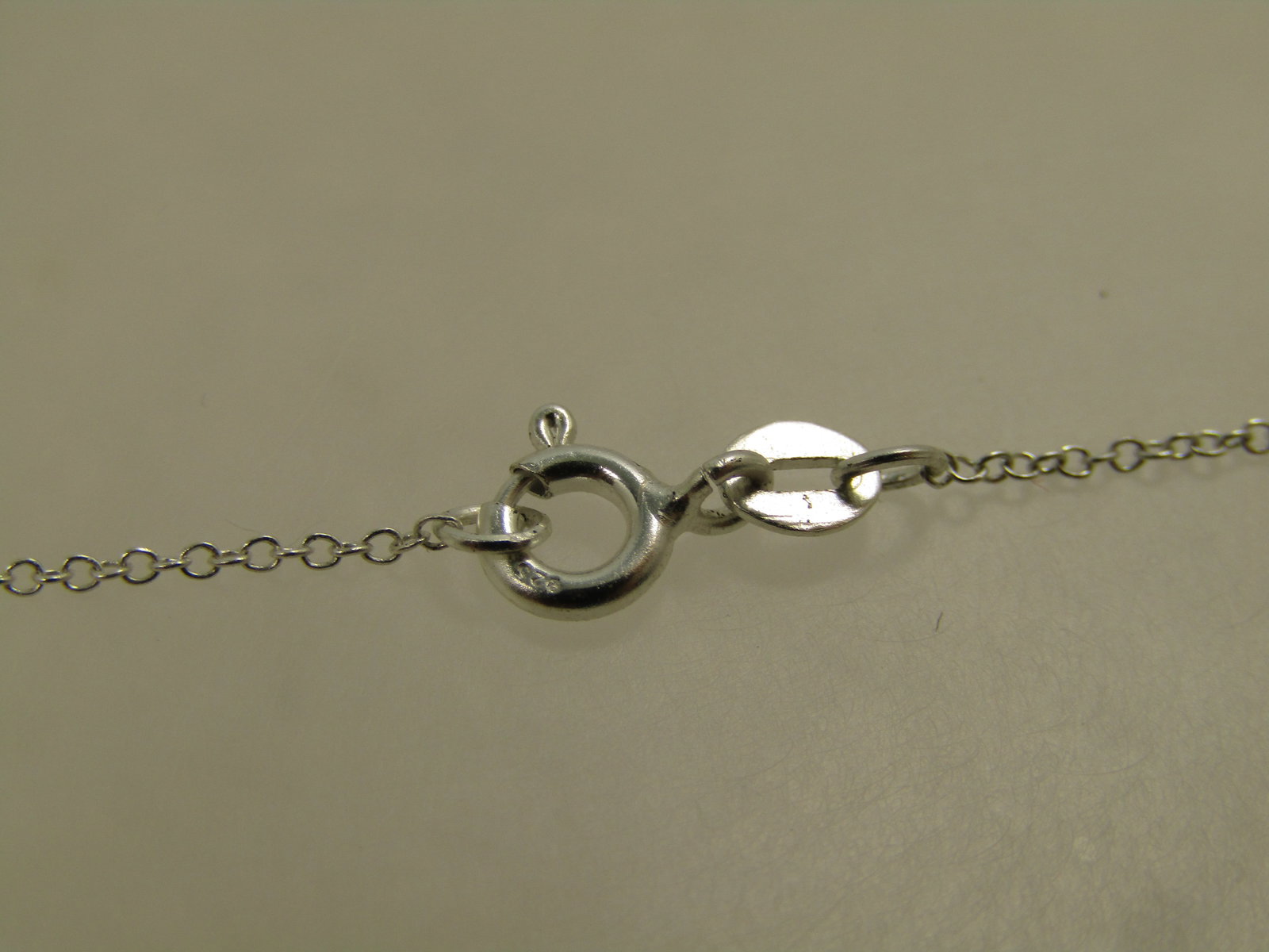 Sterling Rhinestone Crab Necklace, 18", Signed TH, 1990's-2000 - 5