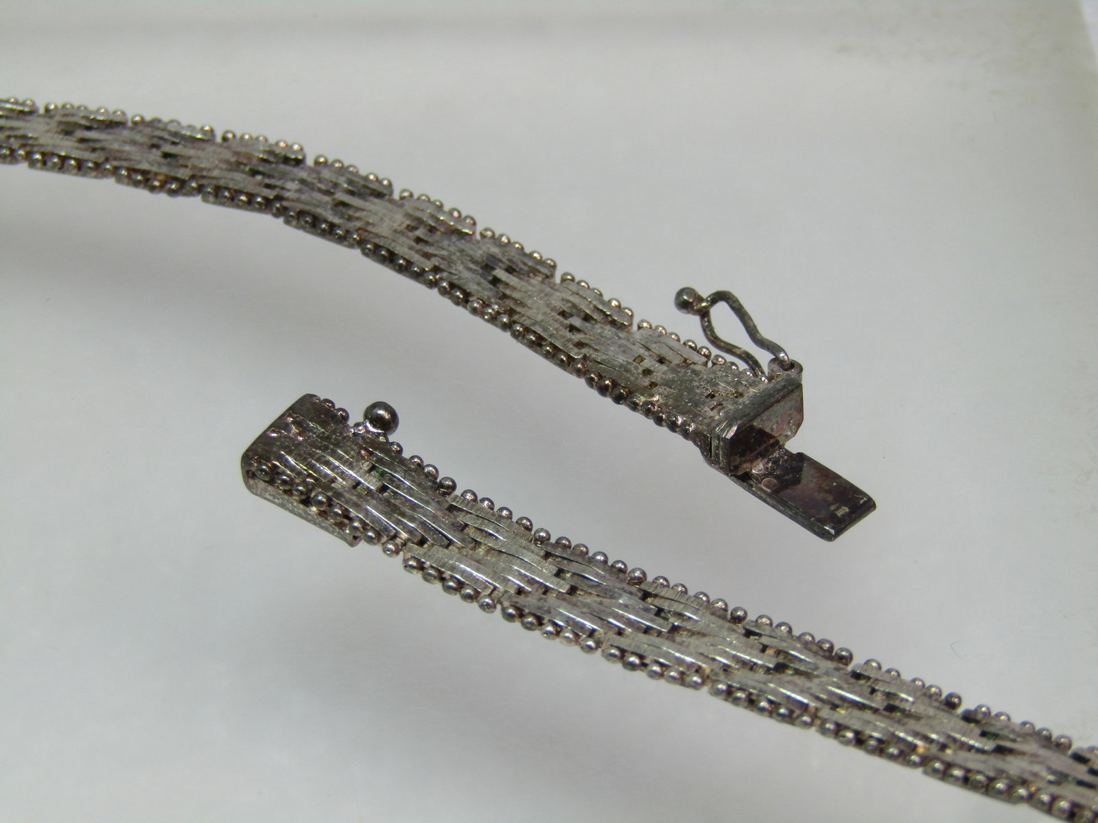 Vintage 14kt & 10kt Yellow Topaz Heart Necklace, 20" 1970's-1980's - 5