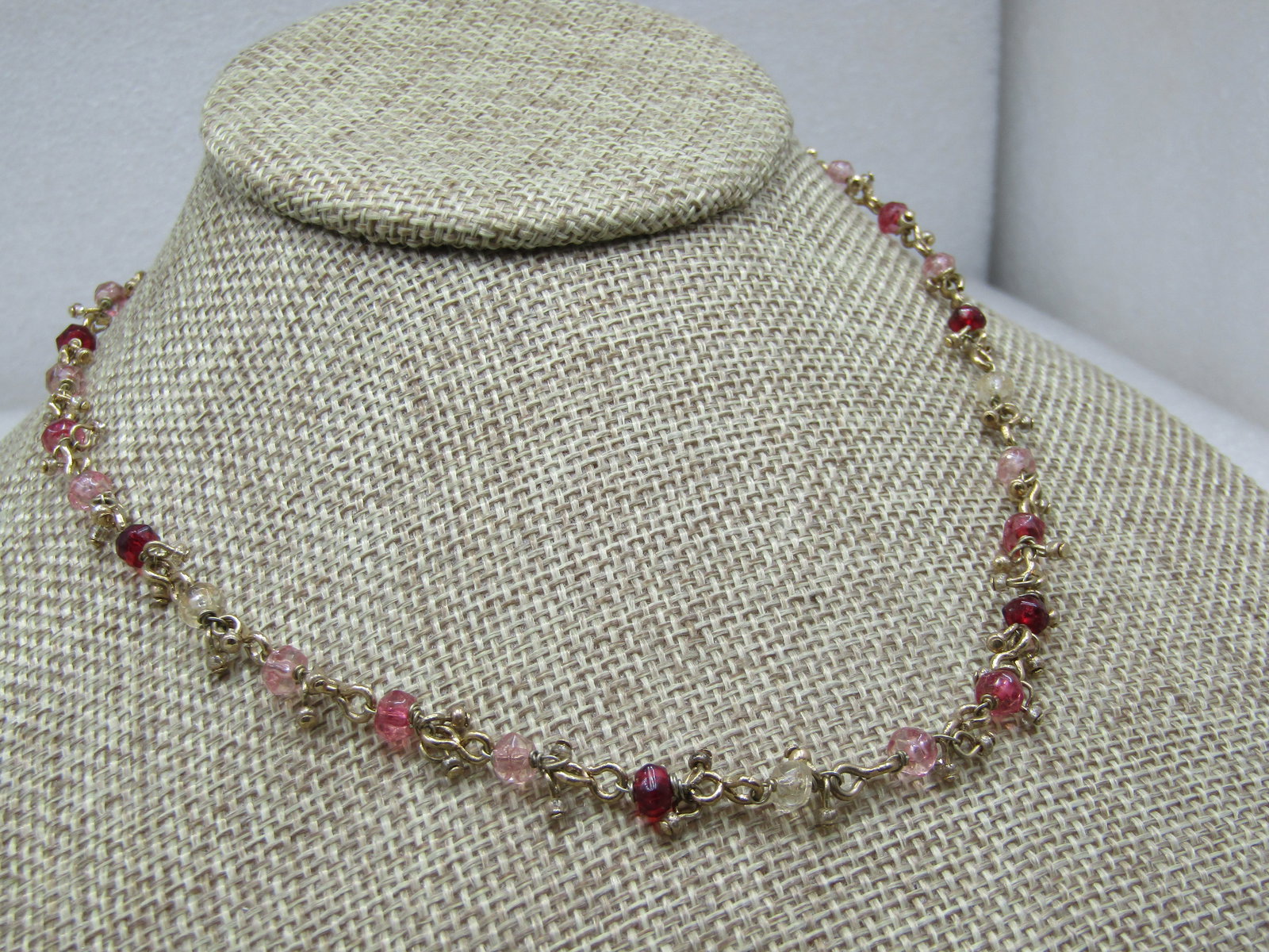 Liz Claiborne Rhinestone Dangle Necklace, 19" - 2