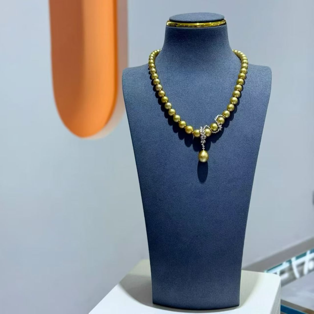 18K Gold Pearl Necklace - 4