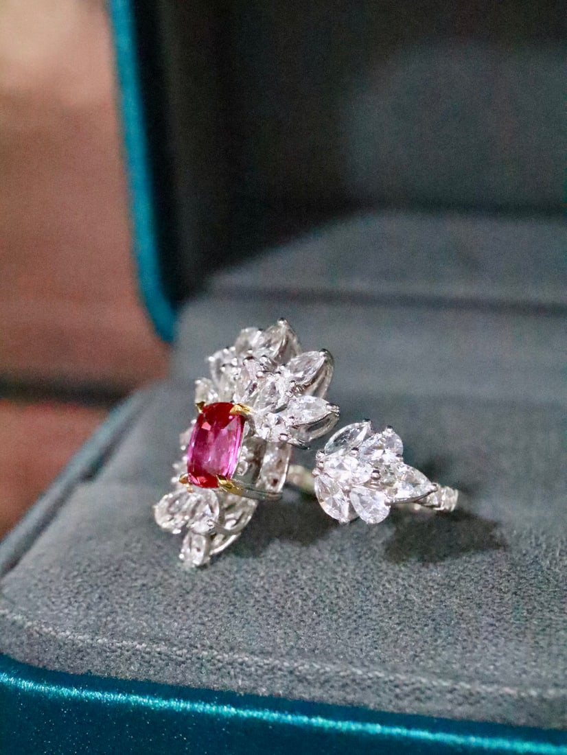 18K Gold Ruby Ring - 2