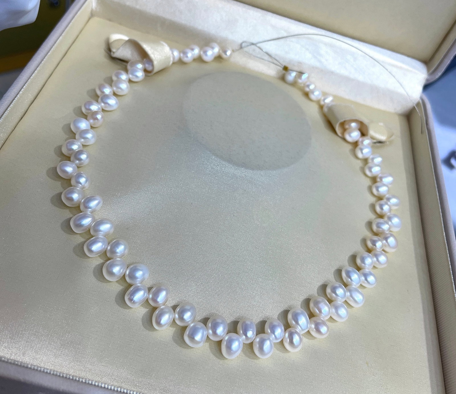 Freshwater pearl necklace - 3