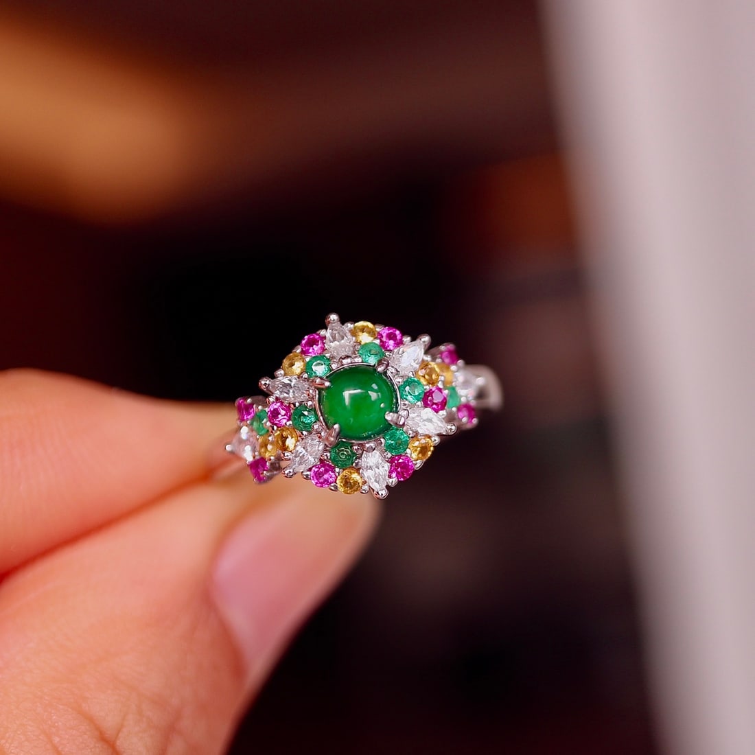 Natural Jade Ring (1 of 9)