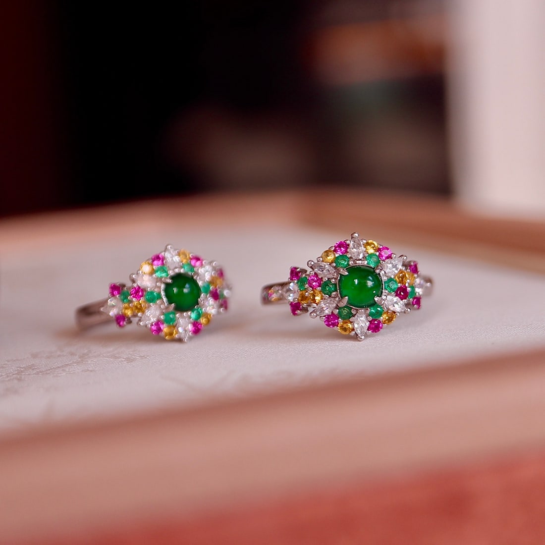 Natural Jade Ring - 7