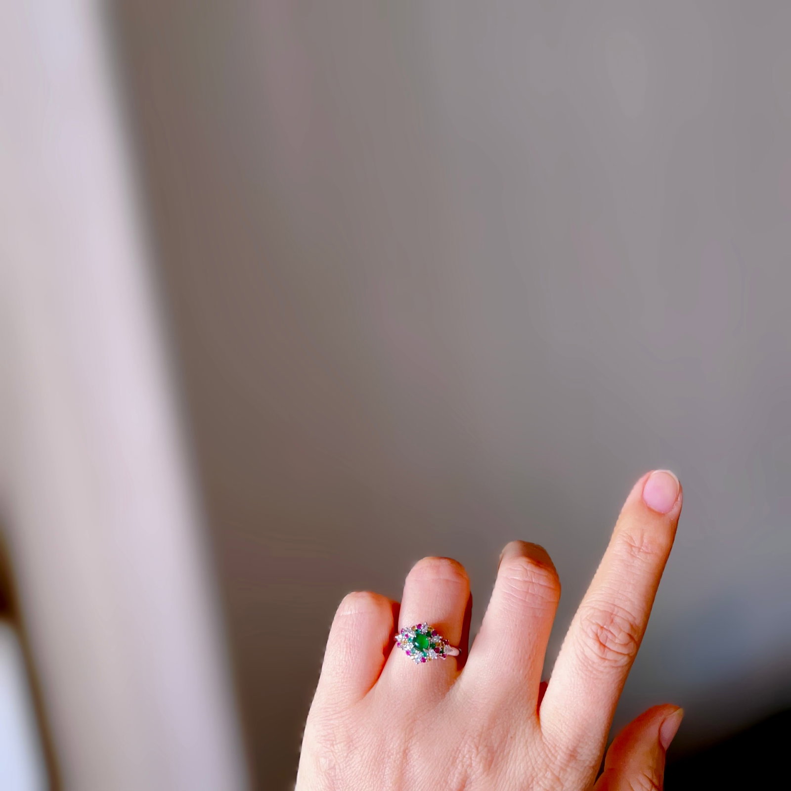 Natural Jade Ring - 9