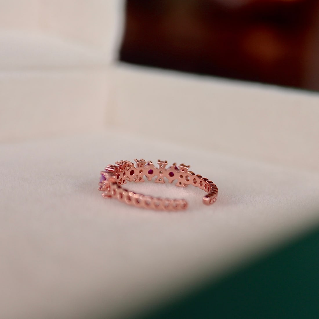 Sterling Silver Sugilite Ring - 16