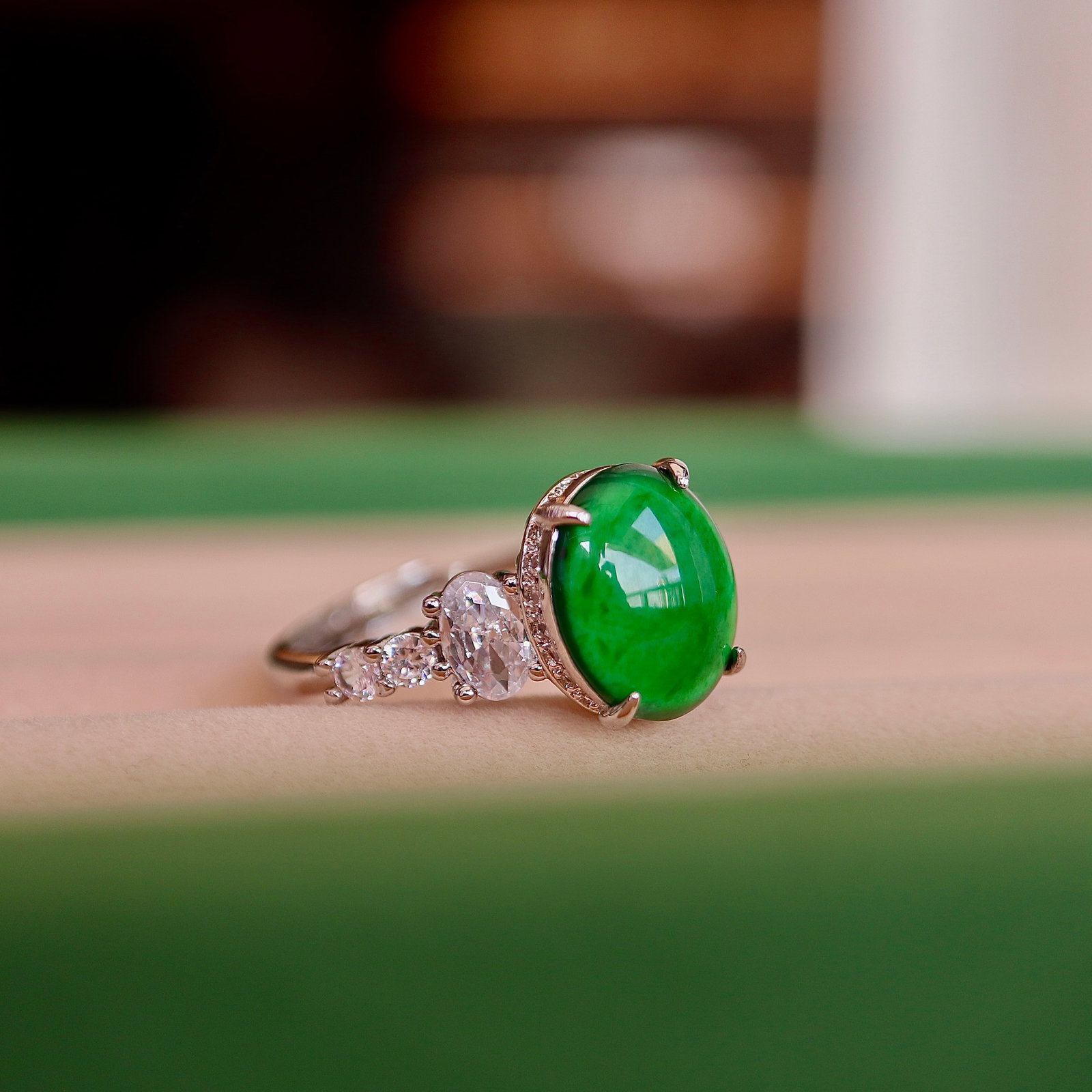 Natural Jade Ring - 2