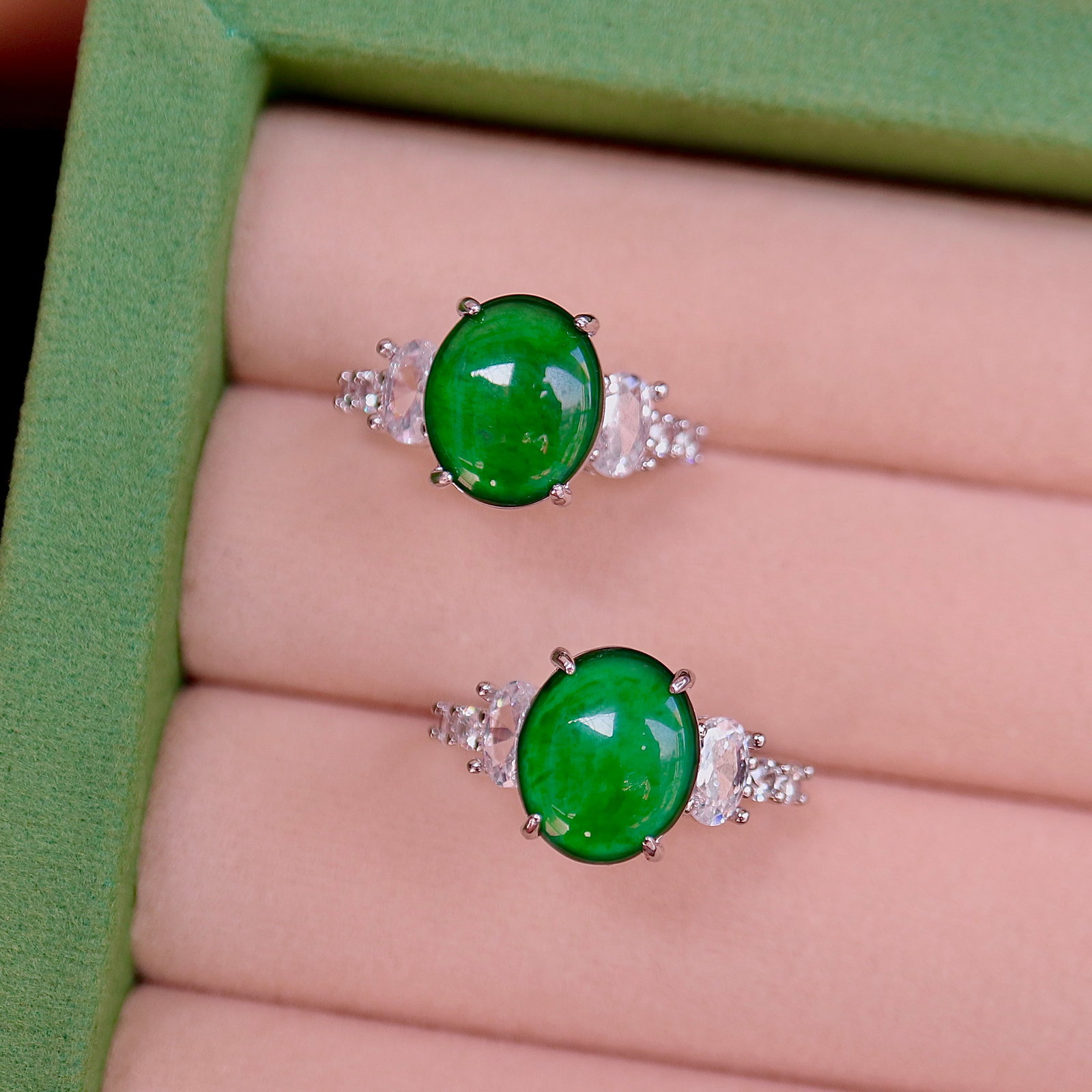 Natural Jade Ring - 5