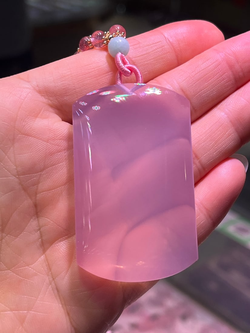 Natural crystal pendant - 4