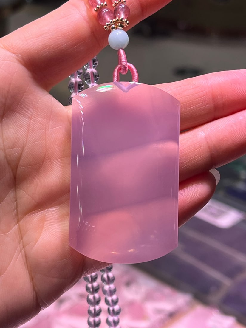 Natural crystal pendant - 9