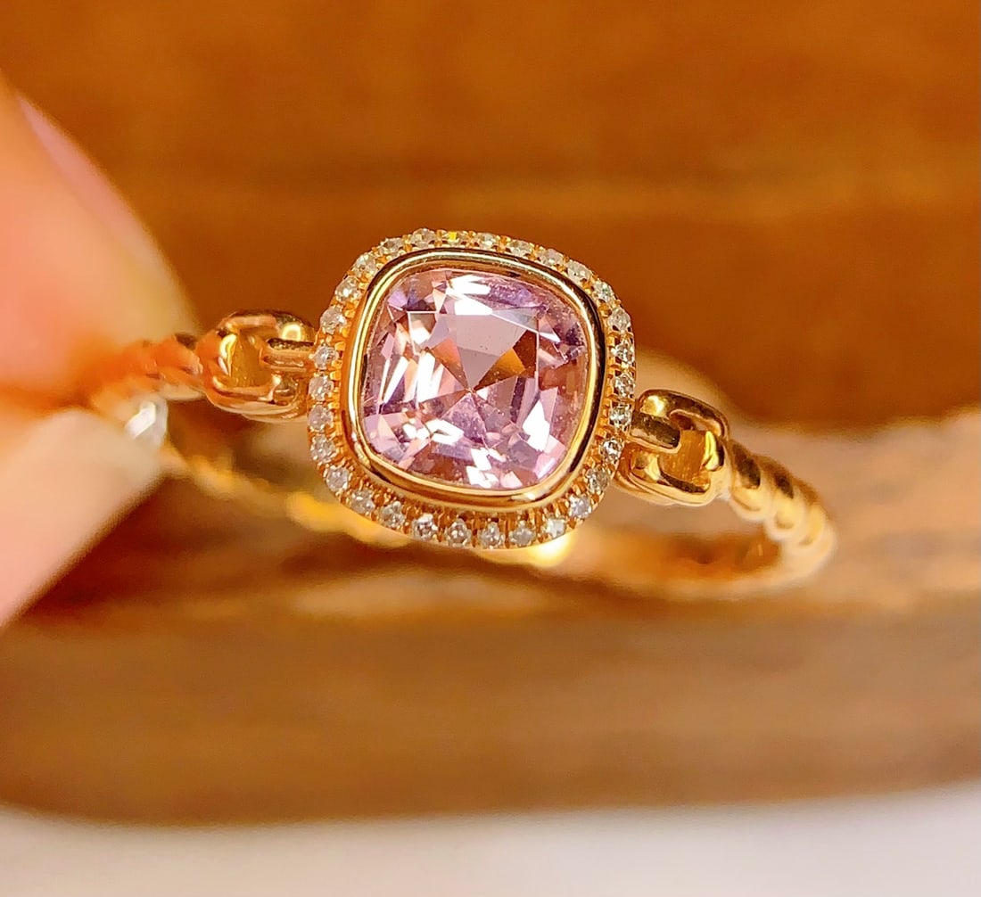 18K Gold Tourmaline Ring - 2