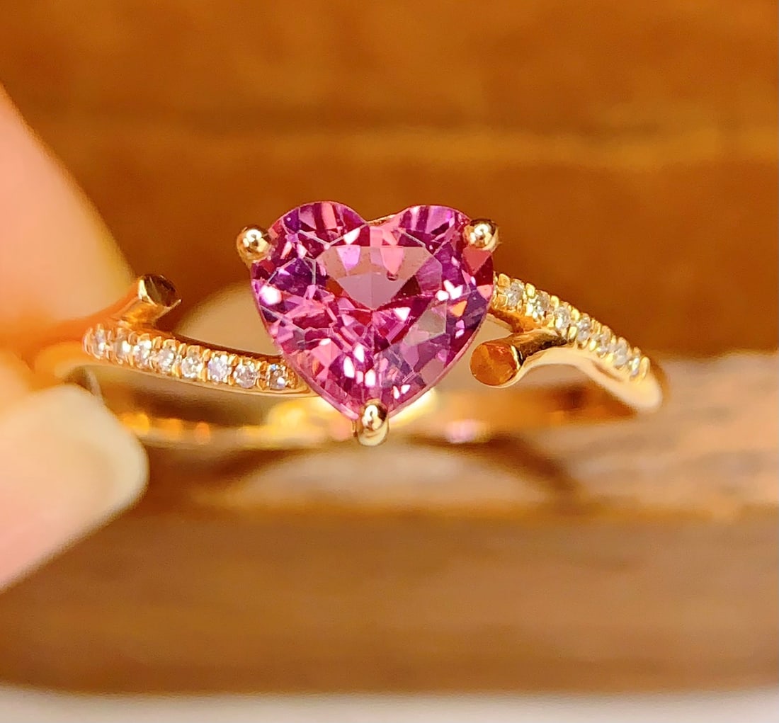 18K Gold Tourmaline Ring - 4