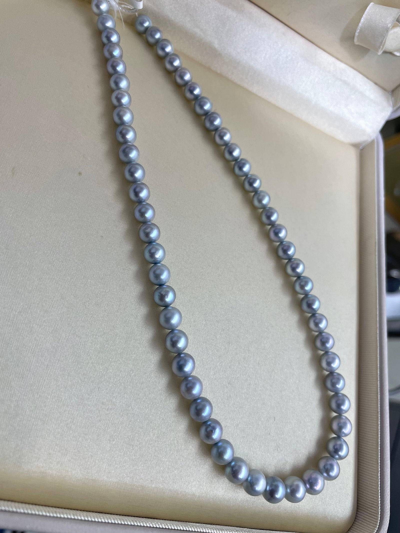 Saltwater Baroque Pearl Necklace - 6