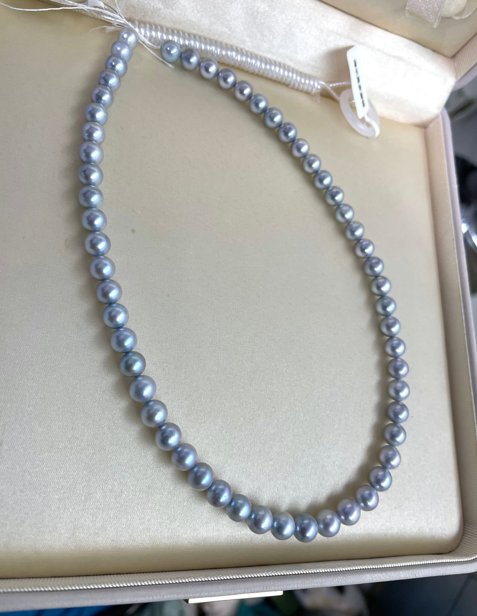Saltwater Baroque Pearl Necklace - 7