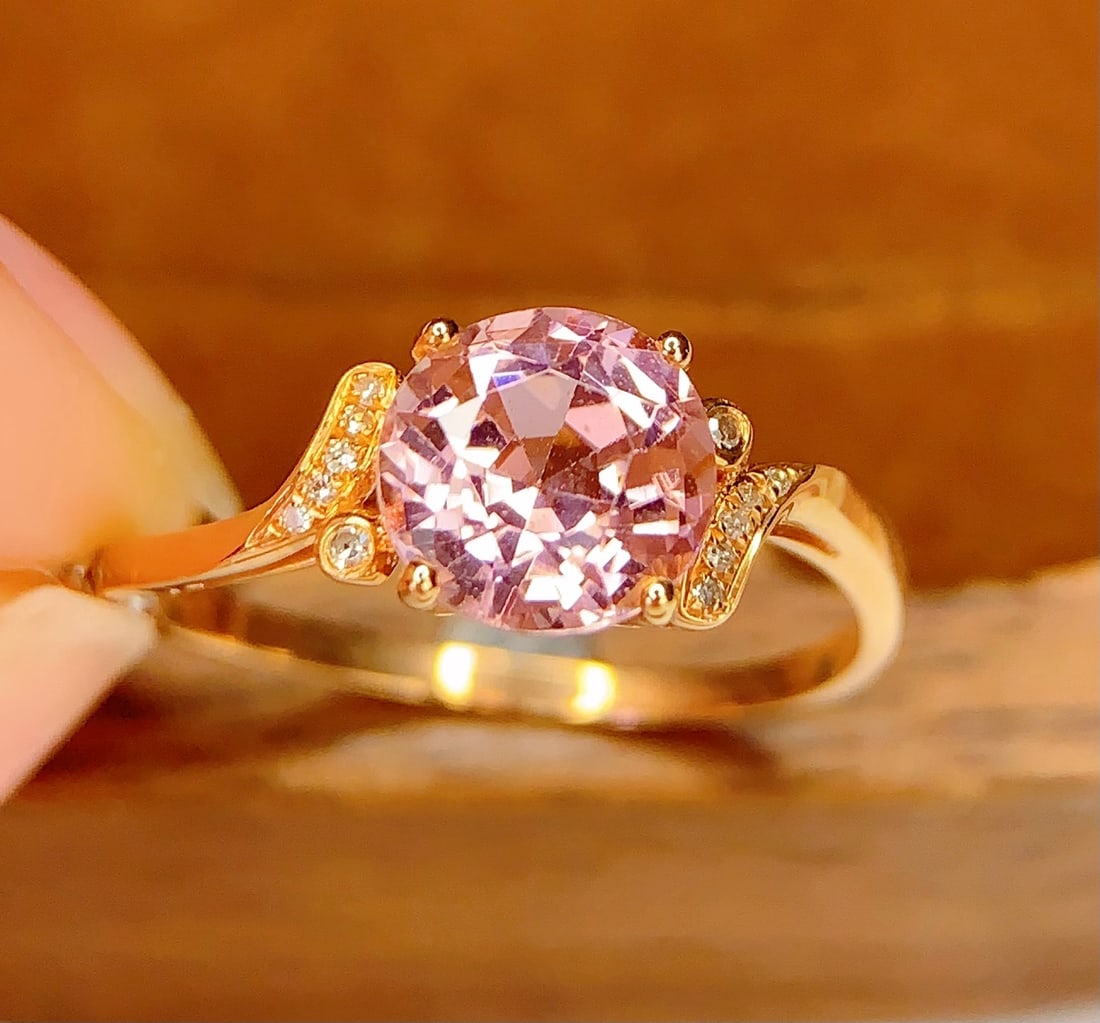 19K Gold Tourmaline Ring - 2